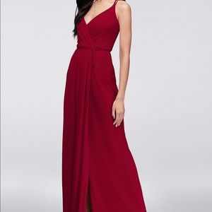 David’s Bridal Apple Bridesmaid Dress